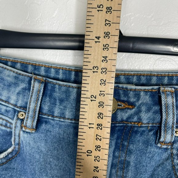 Billabong x Salty Blonde So Vibey Denim High Waisted Shorts - Picture 10 of 11